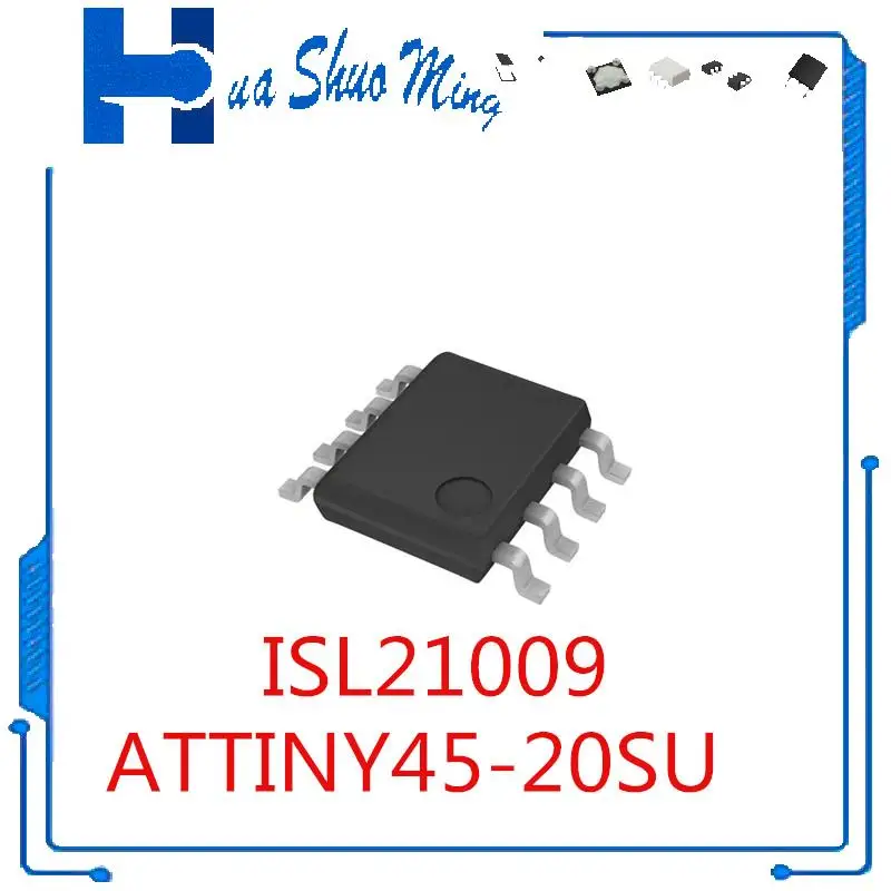 

5 шт./партия ATTINY45-20SU ISL21009 SOP8