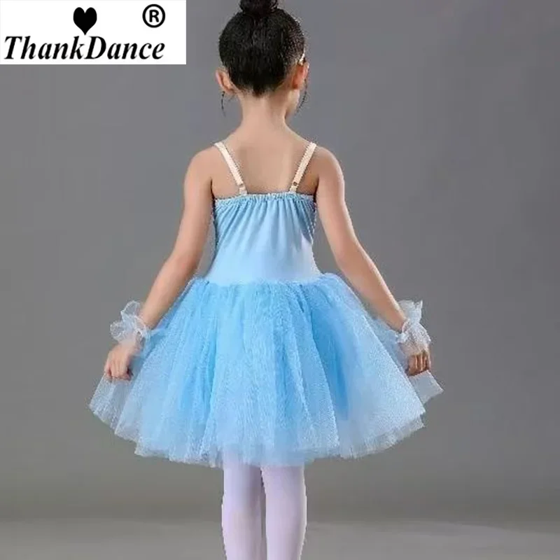Фото Профессиональный балетный костюм yesGirl Princess Dress для девочек, балетные костюмы-пачки, одежда для выступлений и танцев на сцене №1