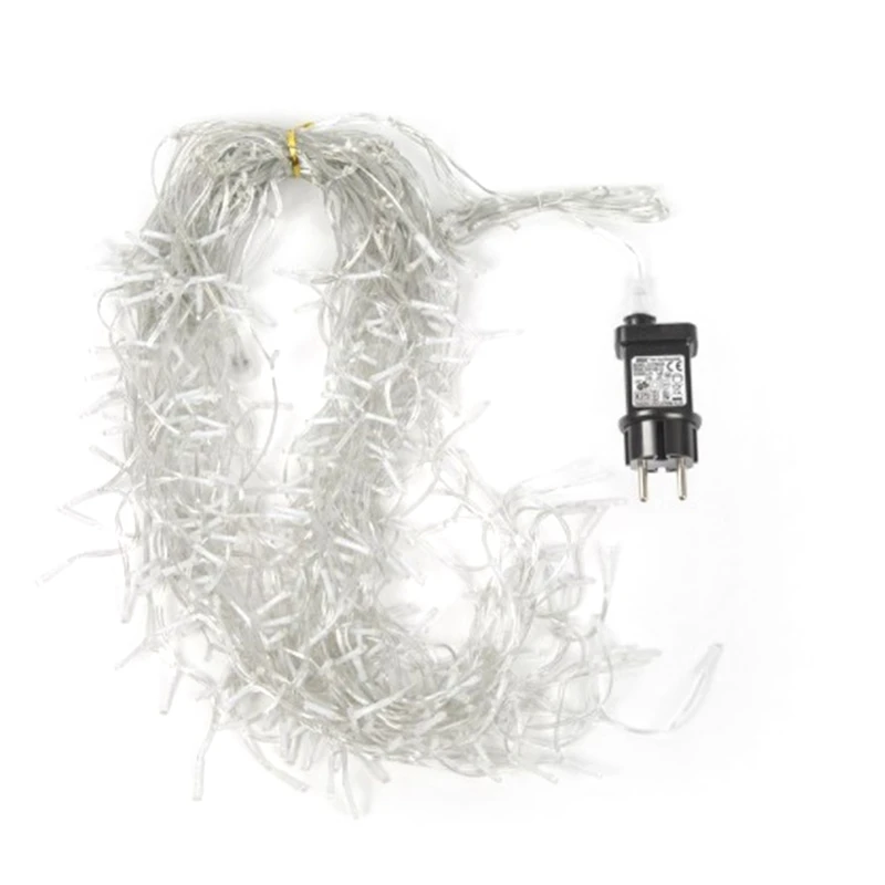 

LED Icicle Christmas Lights Outdoor String Lights Christmas Tree Lights Multicolor Icicle Christmas Lights EU Plug