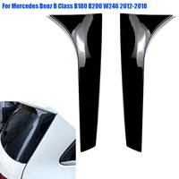 for mercedes benz b class b180 b200 w246 2012 2018 car exterior modification rear side wing tail spoiler stickers trim cover