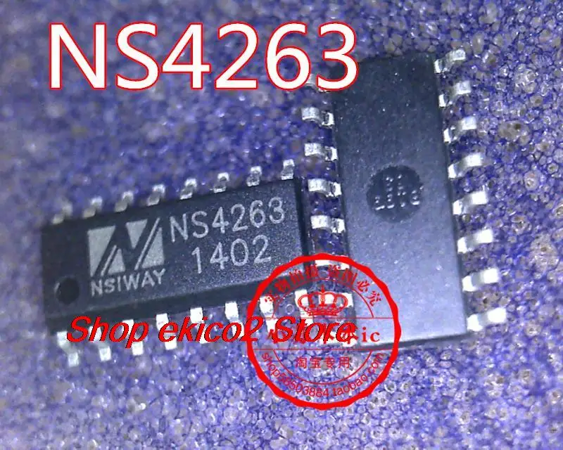 

10 шт., Оригинальные запасные части NS4263 SOP