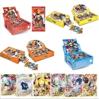 naruto collection cards uzumaki uchiha sasuke tcg carte coleccionado anime character collection playing card toy for kids