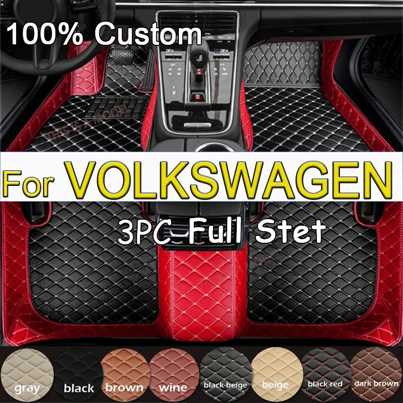 Автомобильные коврики для VW Tiguan L tiguan allspace Phaeton Toureg Sharan niwest Arteon Magotan Scirocco ID.4 CROZZ