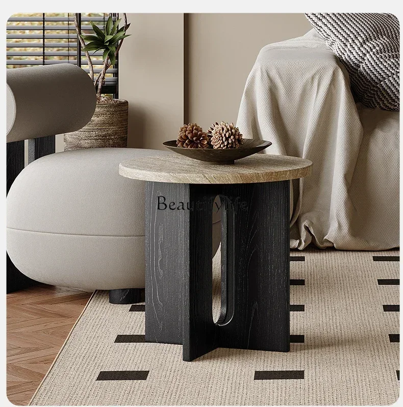 Wabi песок ветер ретро Дерево гостиная диван пещера каменная кромка несколько