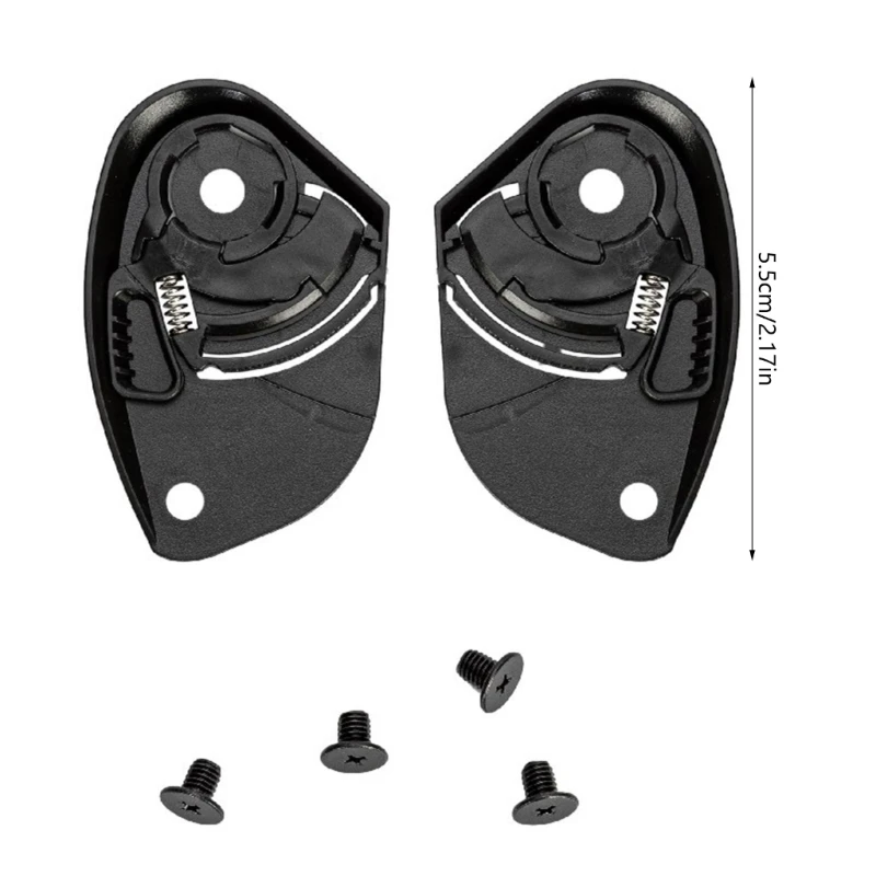 1 пара мотоциклетных шлемов козырьки для линз зажим щитка замок козырьков
