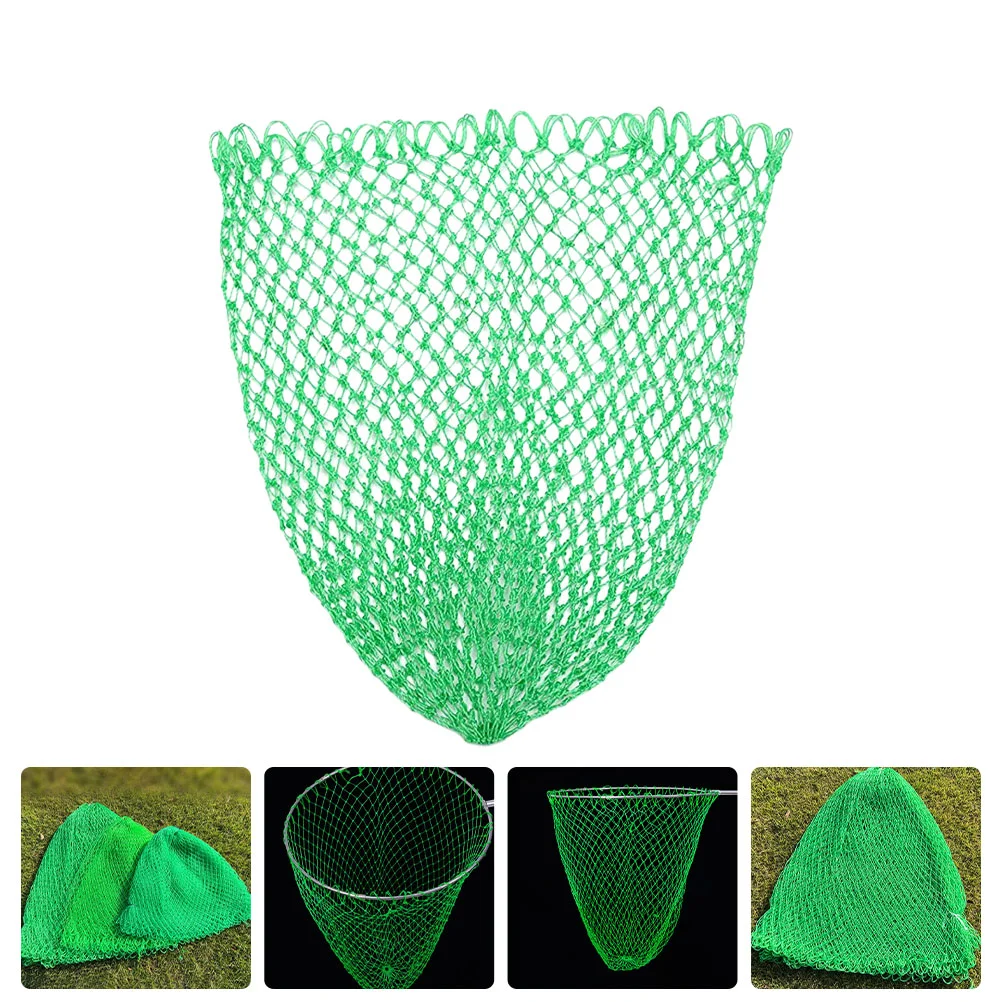 

Net Mesh Landing Nets Replacement Skimmer Catching Netting Leaf Saltwater Land Shrimp Fly Cage Foldable Catch Pool Load Chum