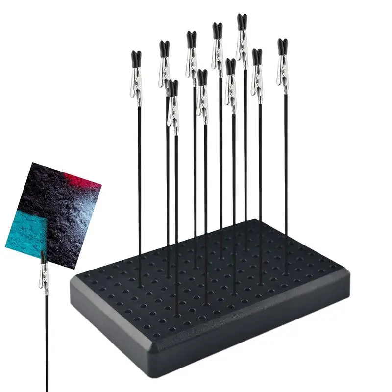 

Model Painting Stand Base Multi-funcation Painting Stand Base And Alligator Clip Stick Set High-Quality Modeling Tools For