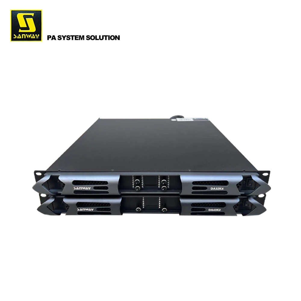 DA43K2 17200 Вт 2-канальный усилитель мощности сабвуфера класса D