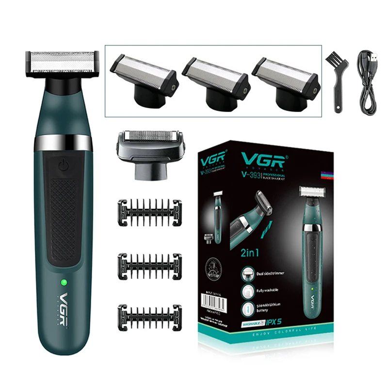 VGR Electric Shaver for Men Body Hair Trimmer Bikini Trimmer