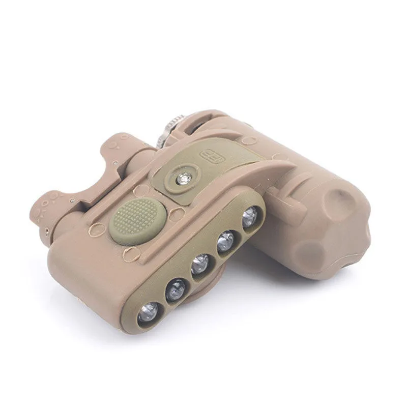 

Helmet LED + Quick Slide Infrared / Flash / Field Survival Emergency Rescue