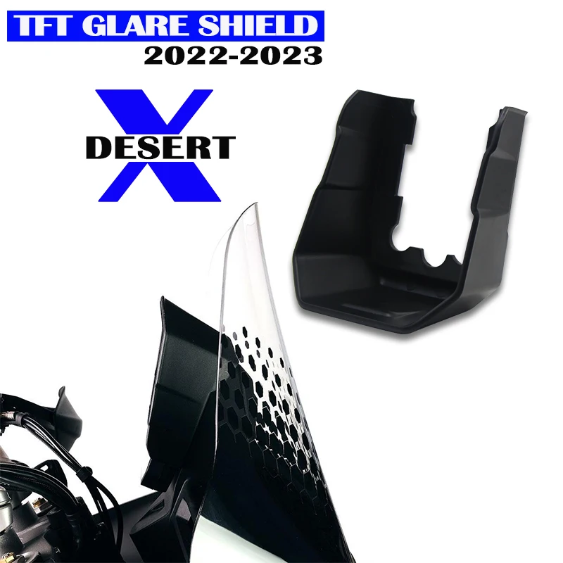 

Desert X Accessories TFT Glare Shield For Ducati DesertX Desert X 2022 2023 TFT Sun Visor Instrument Hat Dash Screen Protection