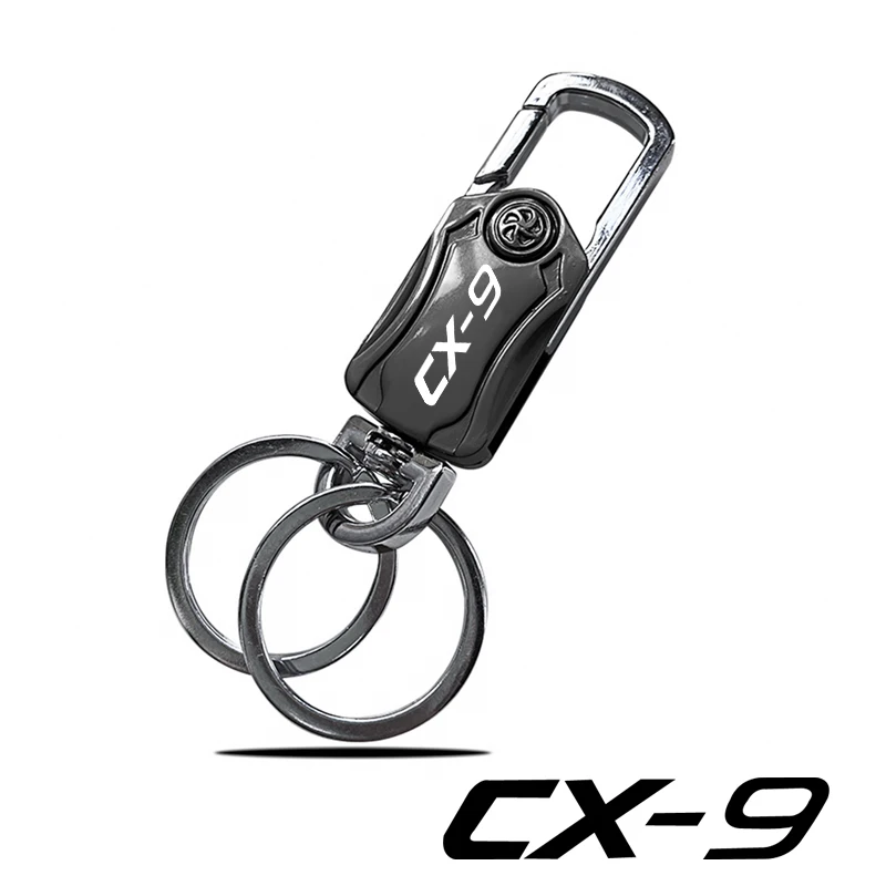 _ Кольца брелок для ключей из драгоценного металла Mazda CX9 автомобильные