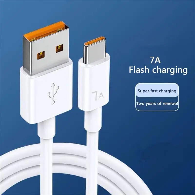

Ультрабыстрый зарядный кабель USB Type-C, 7A, 1 м