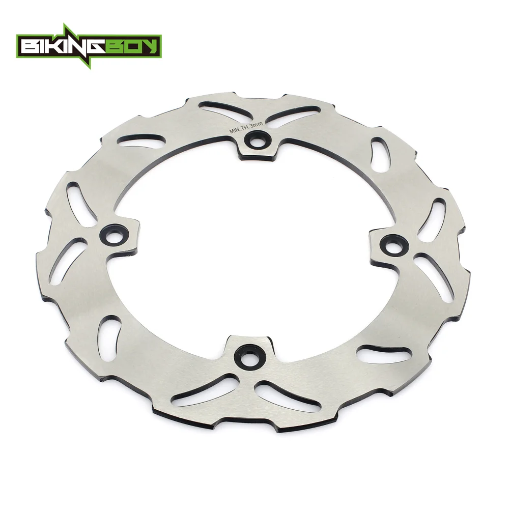Фото Тормозной диск BIKINGBOY для TS125R 89-97, TS200R 89-94, DR250SE 93-95, DR250S 90-92, DR350 S/SE 96-97, DR350R 94-99 (задний) №3