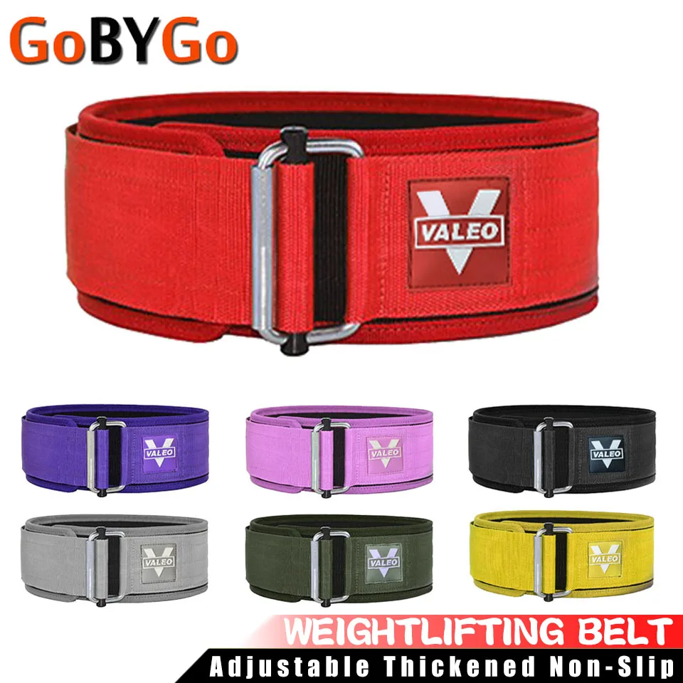 

Регулируемый ремень для тяжелой атлетики для мужчин и женщин, утолщенный нескользящий пояс для тренажерного зала, фитнеса, приседаний, фитн...