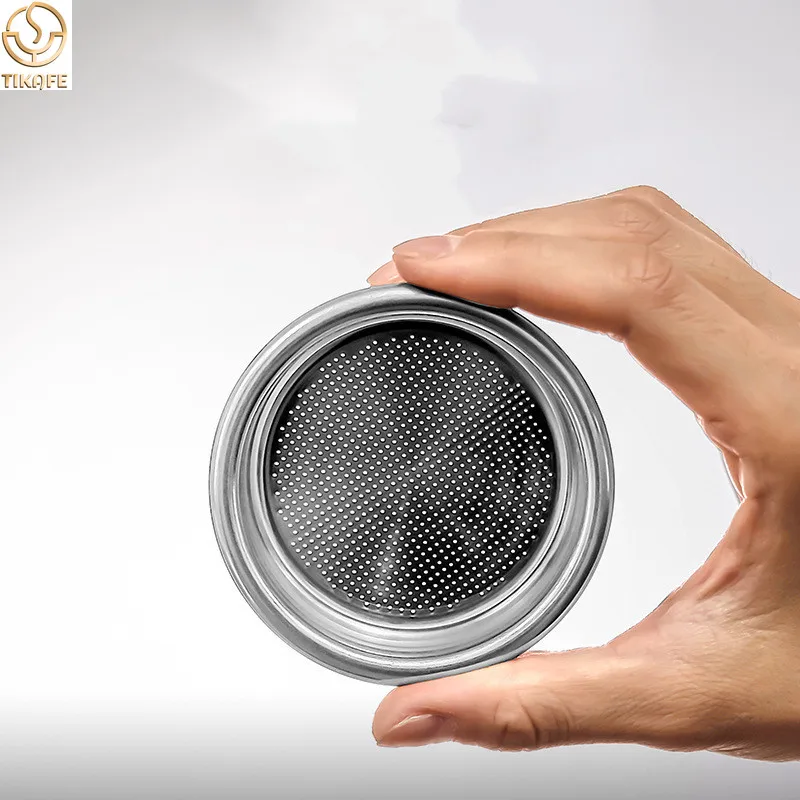 Корзина 58 5 мм высокоточный двойной корзина для эспрессо фильтр подходит