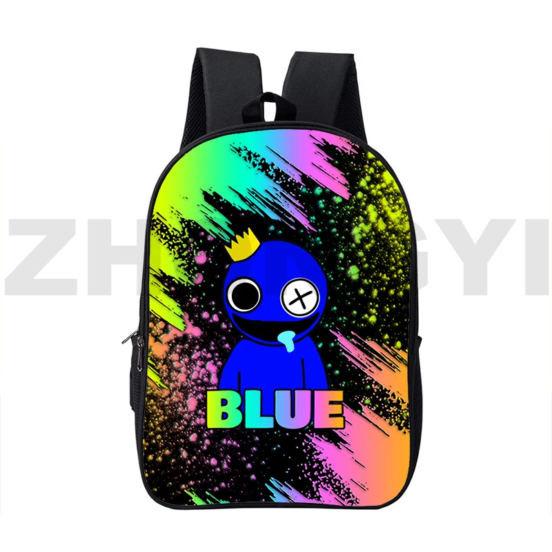 

Portable Computer Mochila 3D Women Travel Rainbow Friends Backpacks Cute Cartoon Kids Bookbag Quality Nylon Notebook Urban Bags