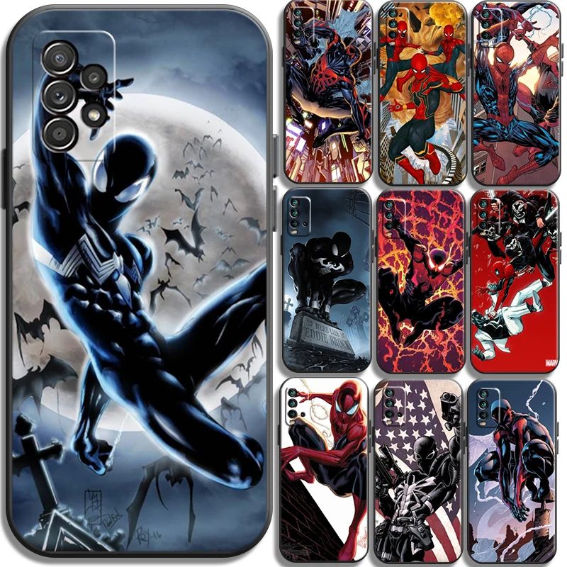 

Marvel Comic Avenger Phone Cases For Xiaomi Redmi K40 Gaming K40 Pro K30 Pro K40 Pro Plus Redmi K20 K30 Coque Funda