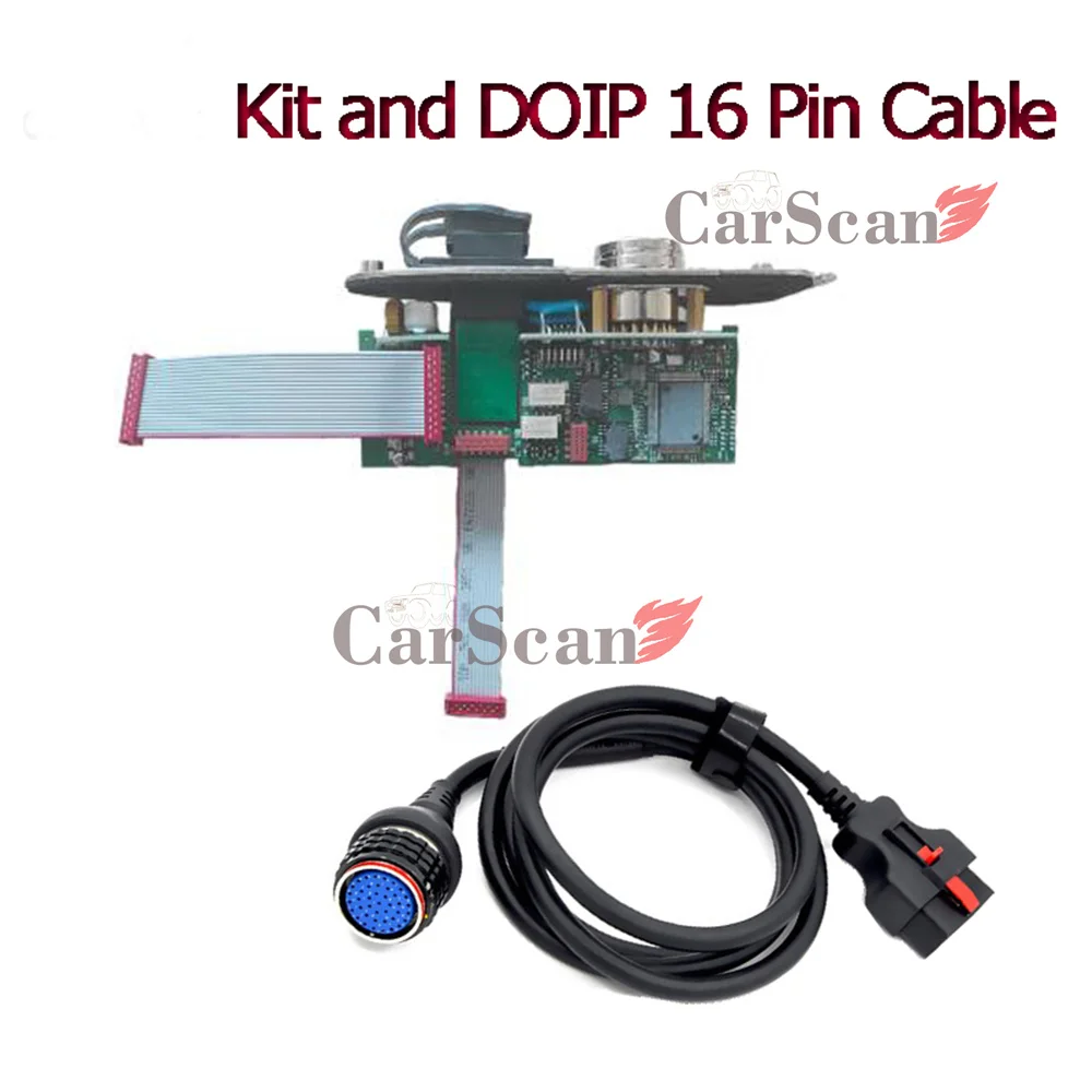 Kit DOIP for MB STAR C4 PLUS 16pin obd2 main cable For mb star c4 SD connect update function new cars test |