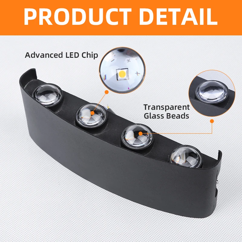 Светодиодная настенная лампа современный светильник в скандинавском стиле с