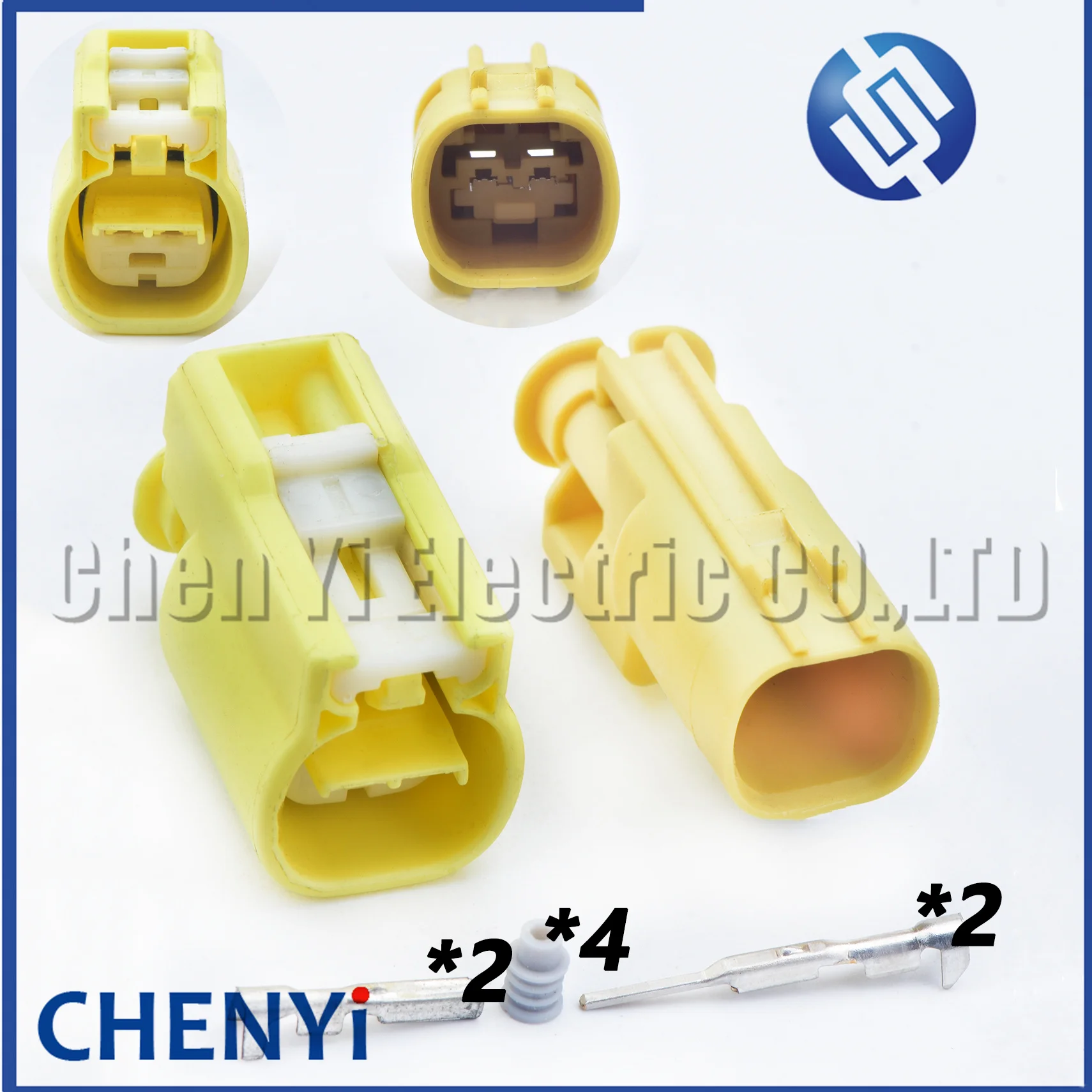 2-контактный автомобильный водонепроницаемый разъем, разъем датчика столкновения 7C83-5524-70 7C82-5524-70 90980-11863 90980-11864 для Toyota Suzuki Honda