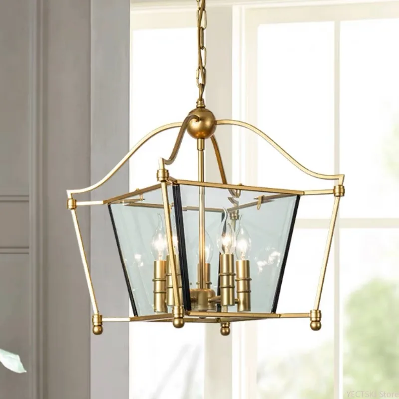 Сельские подвесные светильники в американском стиле для ресторана кованые