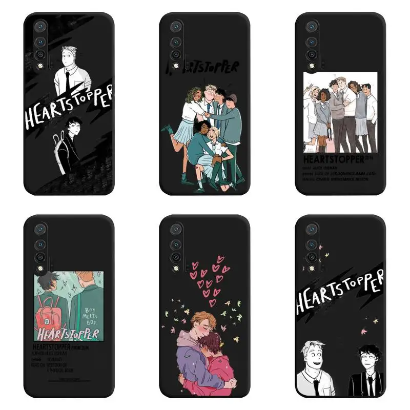 

New Movie Heartstopper LGTB Phone Case For Huawei Nova 6se 7 7pro 7se honor 7A 8A 7C 9C Play
