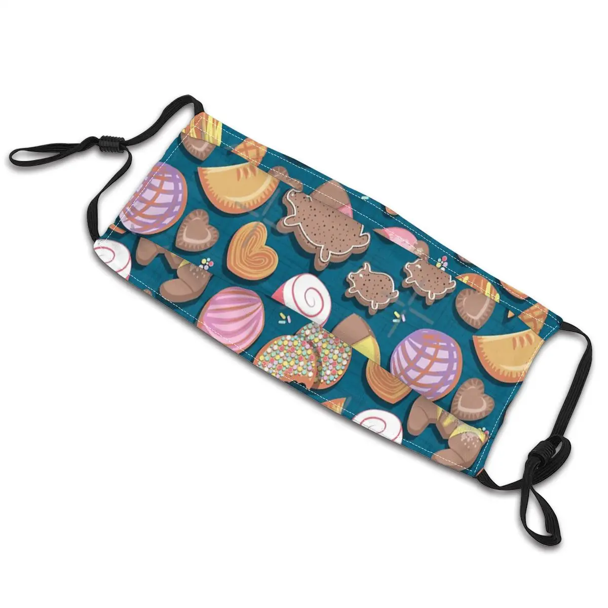 Мексиканская Сладкая хлебобулочная Бирюзовая маска для лица