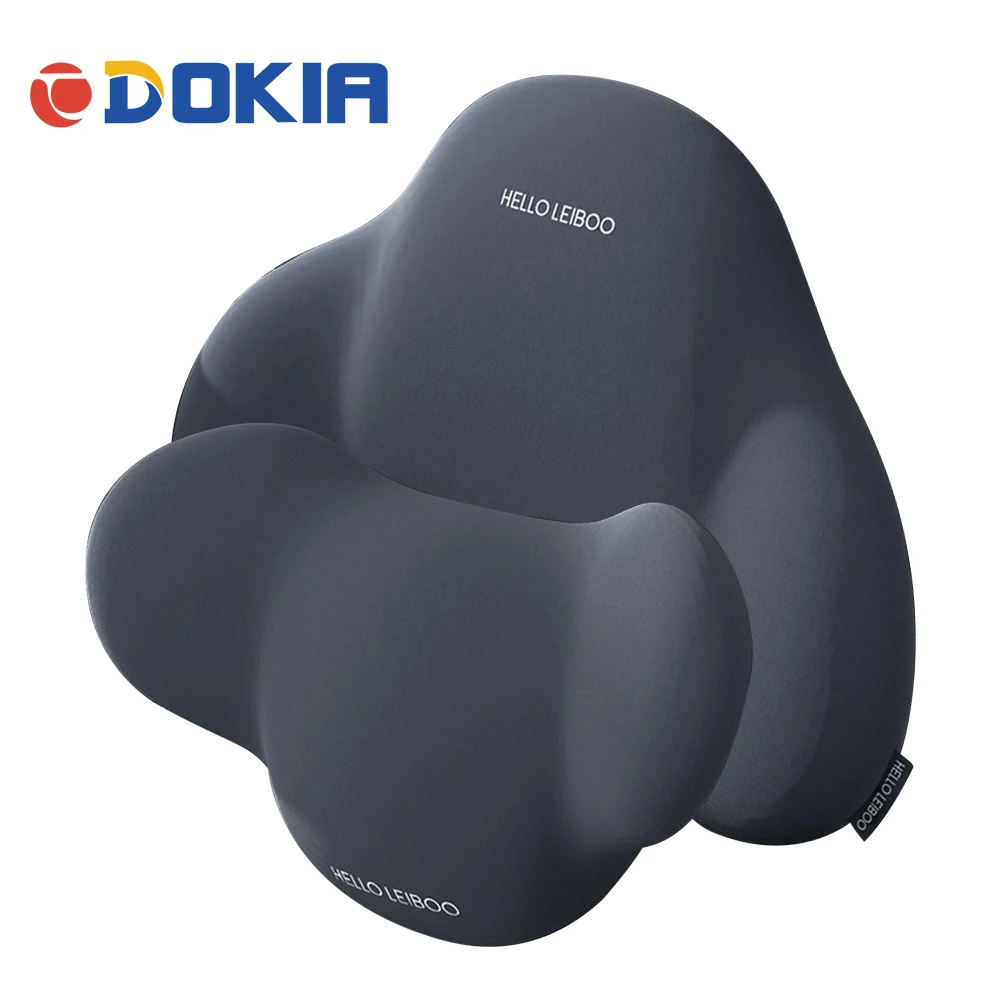 

DOKIA Car Neck Headrest Cushion Back Support Pillow for Car Seat Back Head Rest Lumbar Cushion Memory Foam Car Accessories