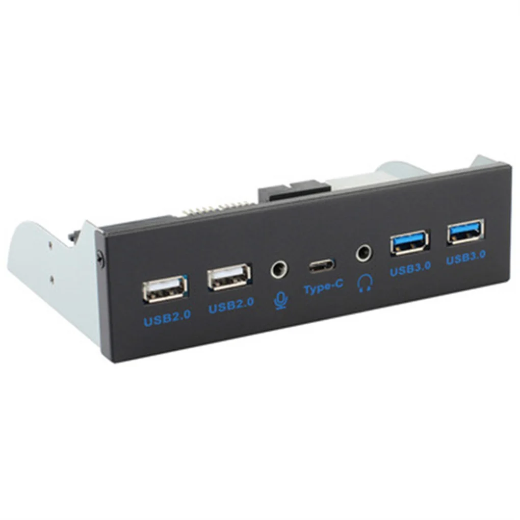 

Front Panel Bracket Line Adapter High Definition Audio Port Built-In USB Panel Super Speed Plug-Play Expansion Board