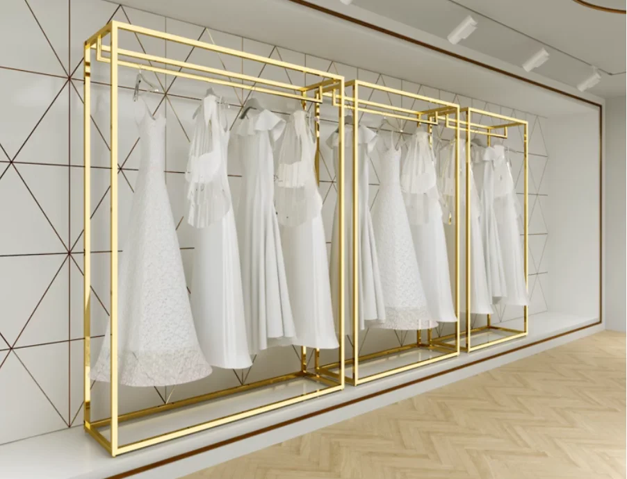 Свадебная витрина напольная специальная студия для платья магазин одежды из