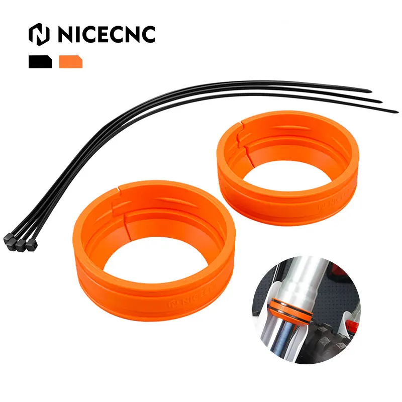 NiceCNC For KTM 1190 RC8/R 1050 1090 1190 1290 Adventure R S T 2004-2023 2022 2021 2020 2019 2018 Motocross Fork Mud Scraper Kit