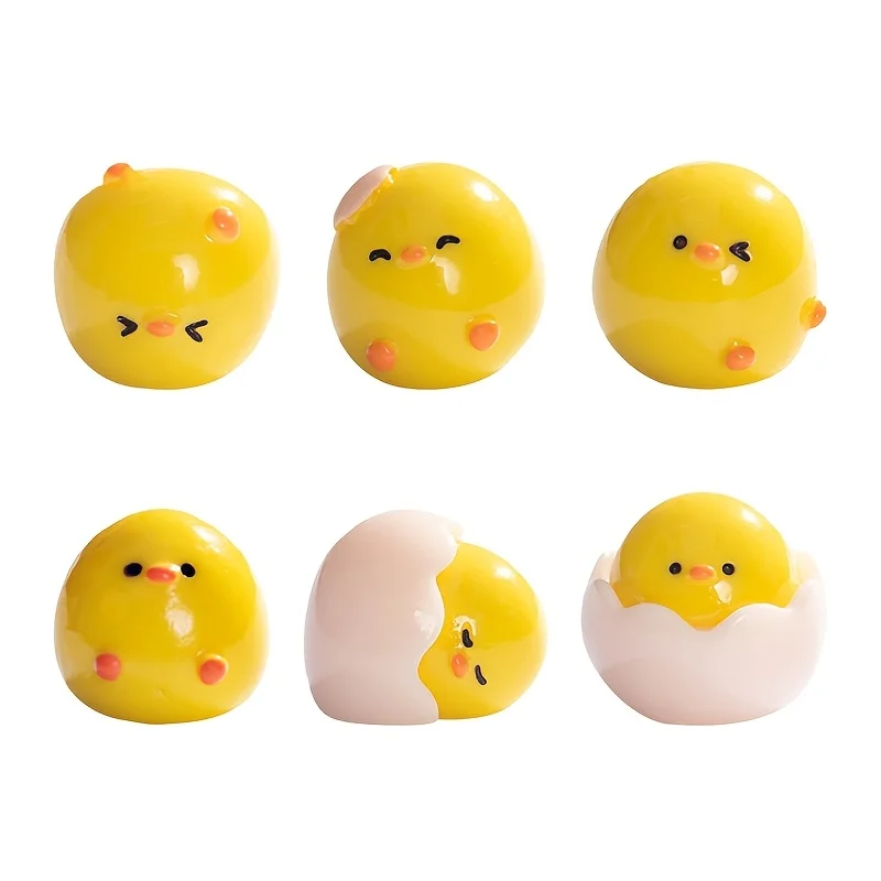 

Миниатюрные фигурки кур из смолы