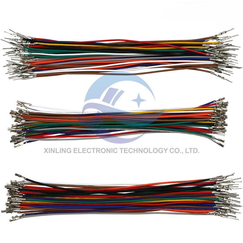 10 шт. DuPont Line 10-50 см 24awg электронная линия расстояние 2 54 мм