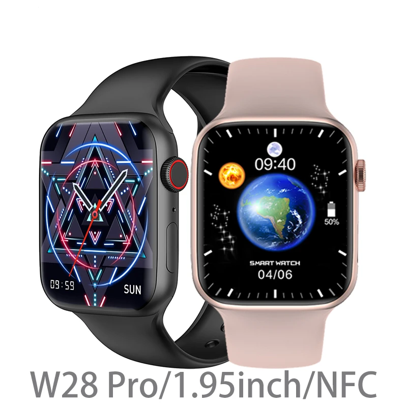 

2023 New IWO W28 Pro Smart Watch For Man Woman Sport NFC GPS Bluetooth Call Smartwatch For ios Android Xiaomi PK Series 7 W27