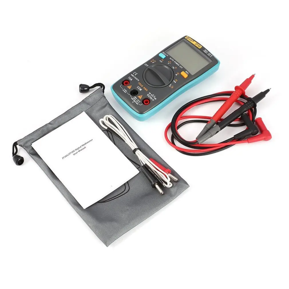 

BSIDE ZT102 Mini 6000 Counts Auto Range Digital Multimeter AC/DC Voltage Current Tester With Temperature Measurement