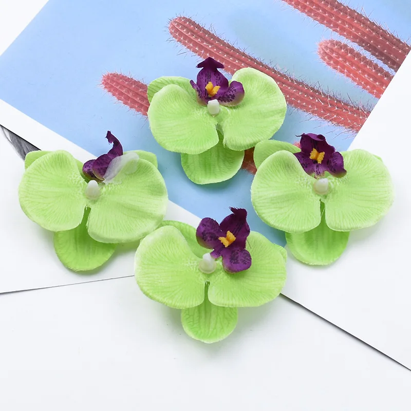 

Искусственные цветы орхидеи шелк Diy 10 штук