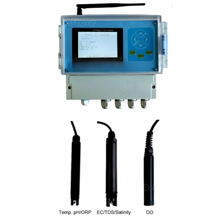 Онлайн WIFI умный многопараметрический счетчик системы контроля качества воды с