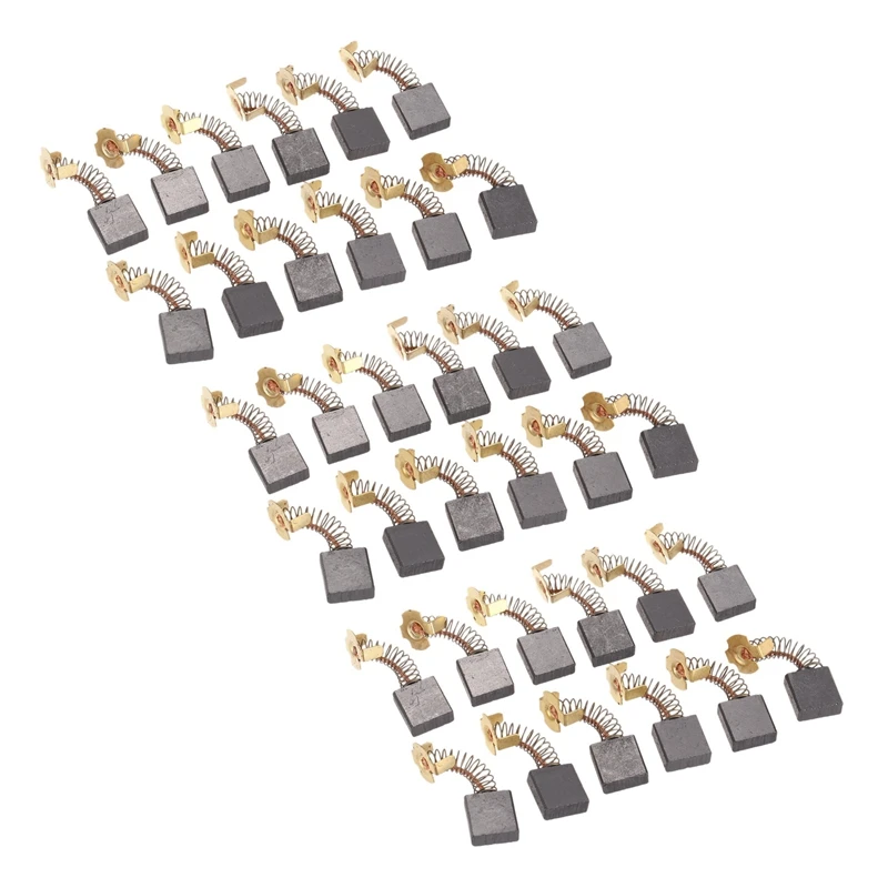 

30 Pieces 18Mm X 17Mm X 7Mm Motor Carbon Brush Electric Tool For Hitachi 180