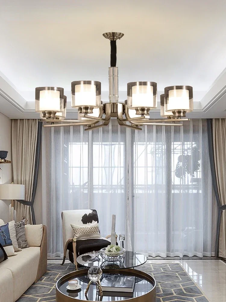 

Lamp in the Living Room 2023 New Modern Simple Chandelier Light Luxury Package Living Room Chandelier Living Room Headlight