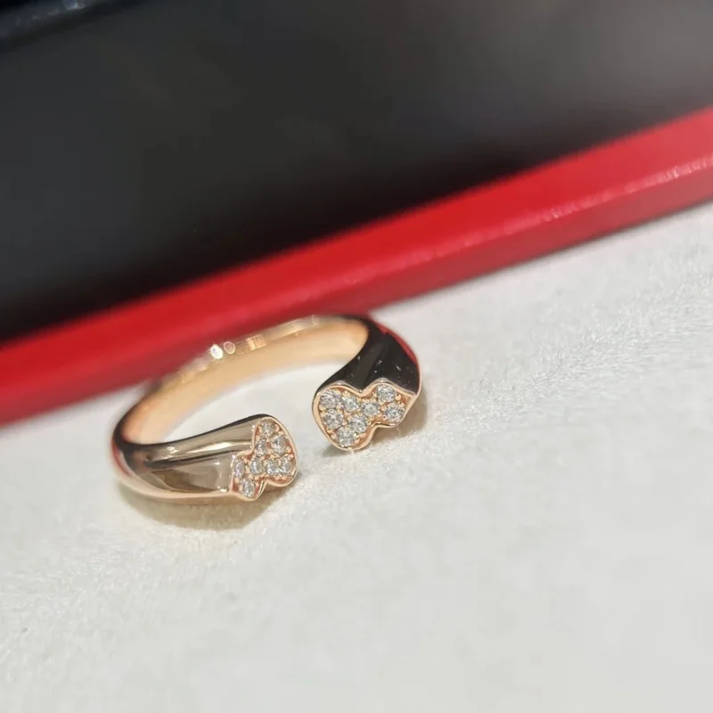 Бесплатная доставкаНовое кольцо из чистого серебра S925 с покрытием 18-каратного