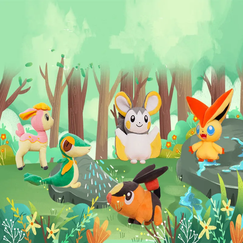 20 см покемон ротанговая змея теплая свинка Четыре сезона олень электрическая