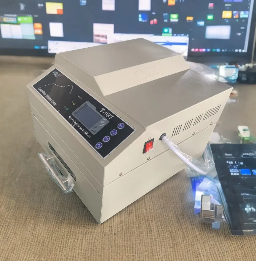 PUHUI T-937 T937 Бессвинцовая духовка инфракрасный IC НАГРЕВАТЕЛЬ для заправки BGA SMD SMT