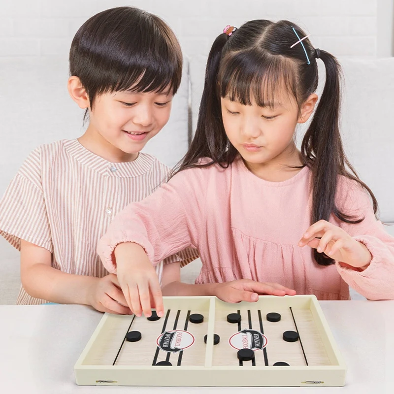 Настольный футбол Winner Games хоккей Игра Семейная настольная игра Катапульта