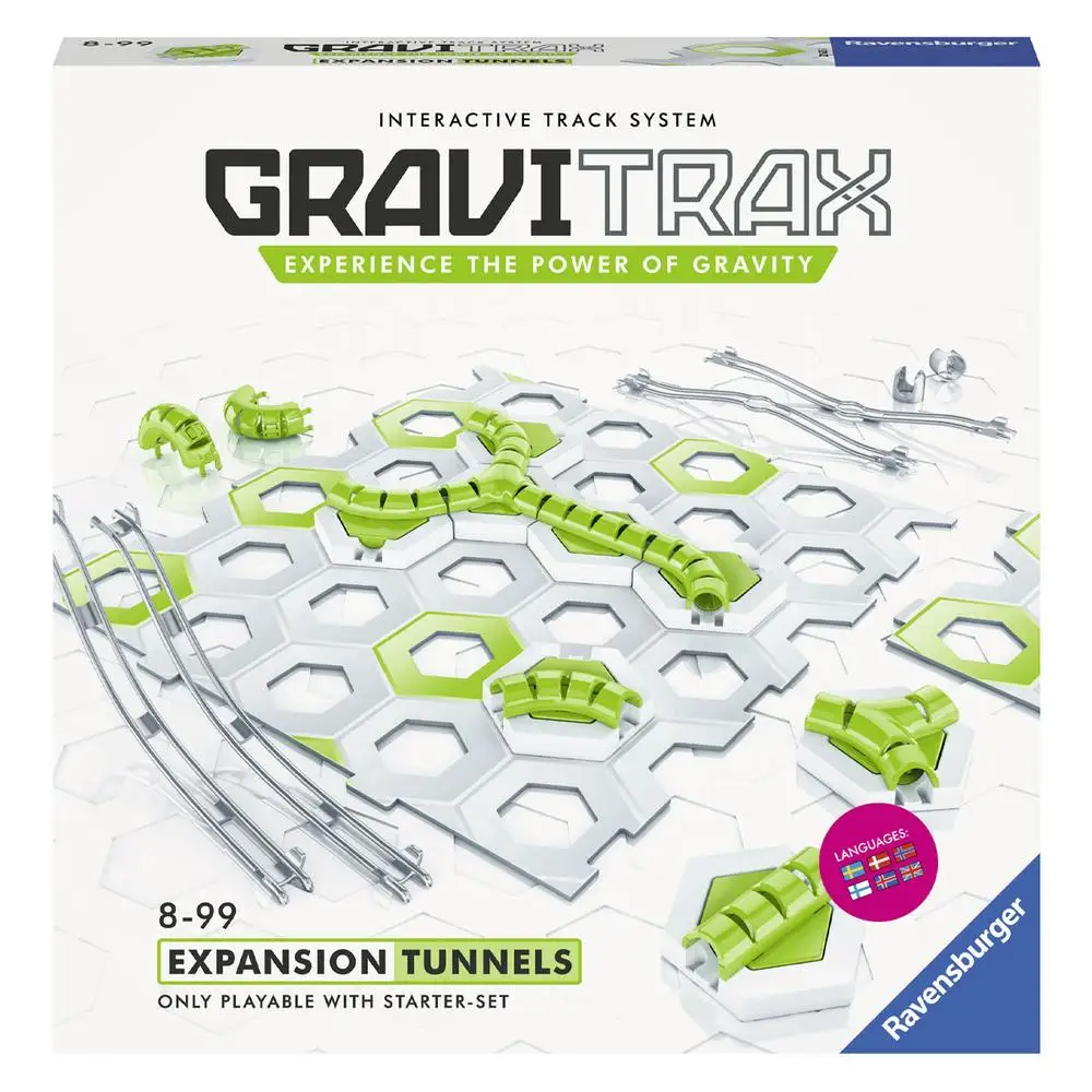 Конструктор Ravensburger Дополнительный набор GraviTrax Туннели |