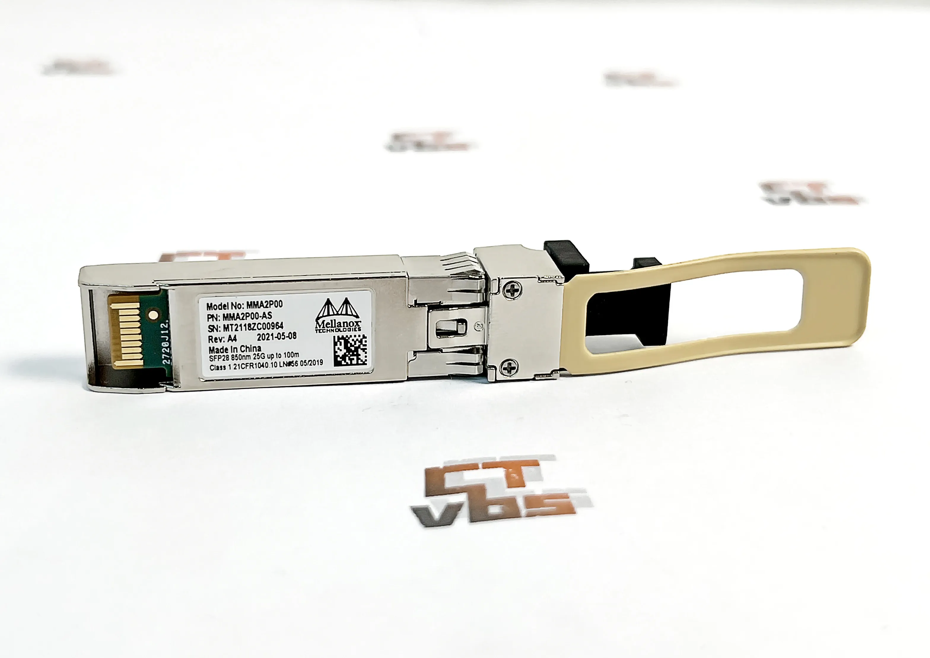 Mellanox 25GbE SFP28 MMA2P00-AS 850nm 4 MCX4121A-ACUT Optical Transceive Module