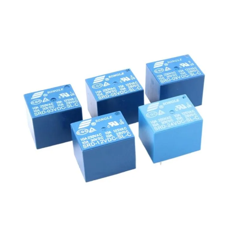 SRD-12VDC-SL-C 10А 250В T73 SRD-05VDC-SL-C 24В постоянного тока РЕЛЕ 3В 9В