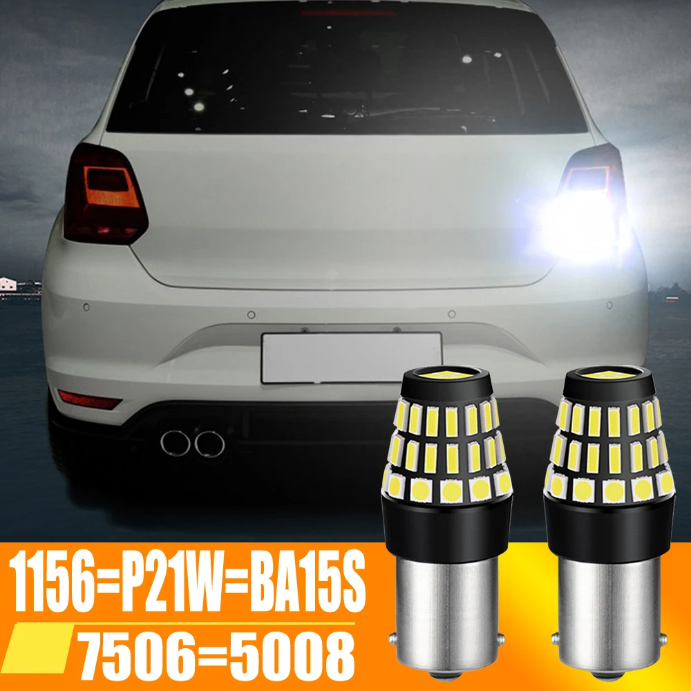 

2pcs LED Reverse Light Blub Lamp P21W BA15S Canbus For VW Passat B5 B5.5 B6 T4 Golf mk3 mk4 mk5 mk6 3 4 5 6 Polo 6n 6r 9n Touran