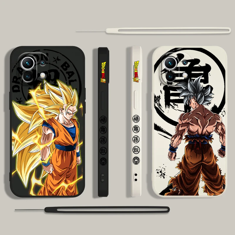 Чехол для телефона D-Dragon Ball в стиле аниме Xiaomi 14 13 12 11 10 T Pro Ultra Lite 5G мягкий чехол с