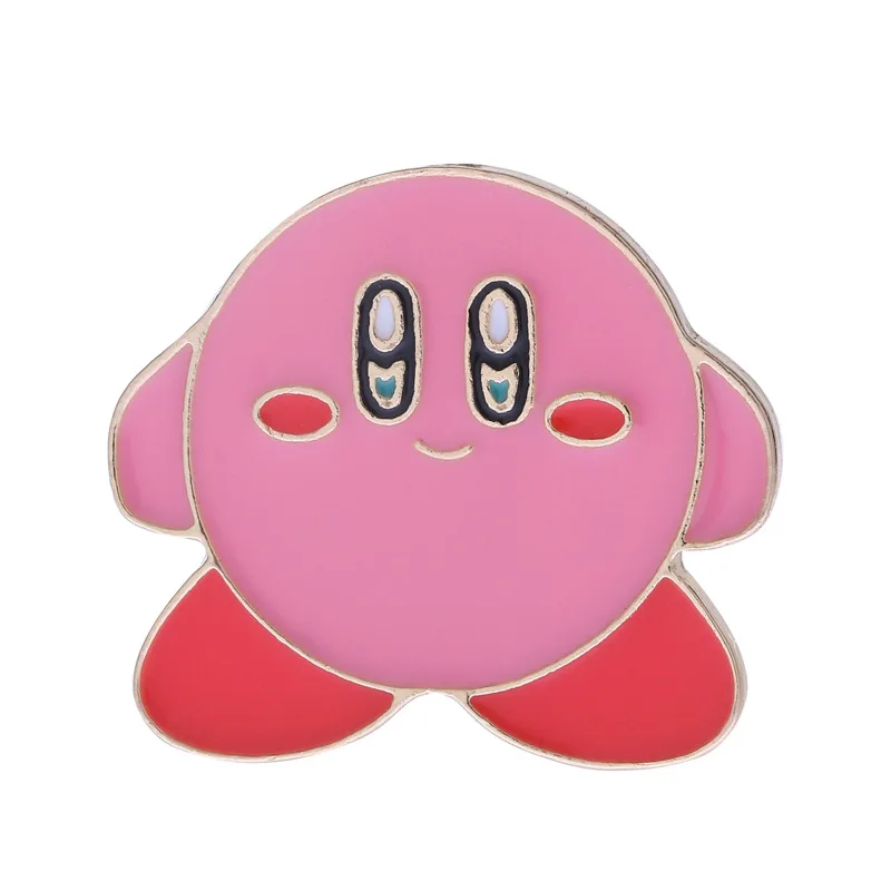 

Alloy Dripping Oil Cartoon Pink Brooch Spirit Cute Spirit Backpack Clothing Animal Pin Friend Student Gift Brooch